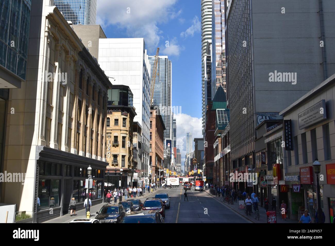 View of the Toronto skyline, Toronto, Ontario, Canada Stock Photo - Alamy