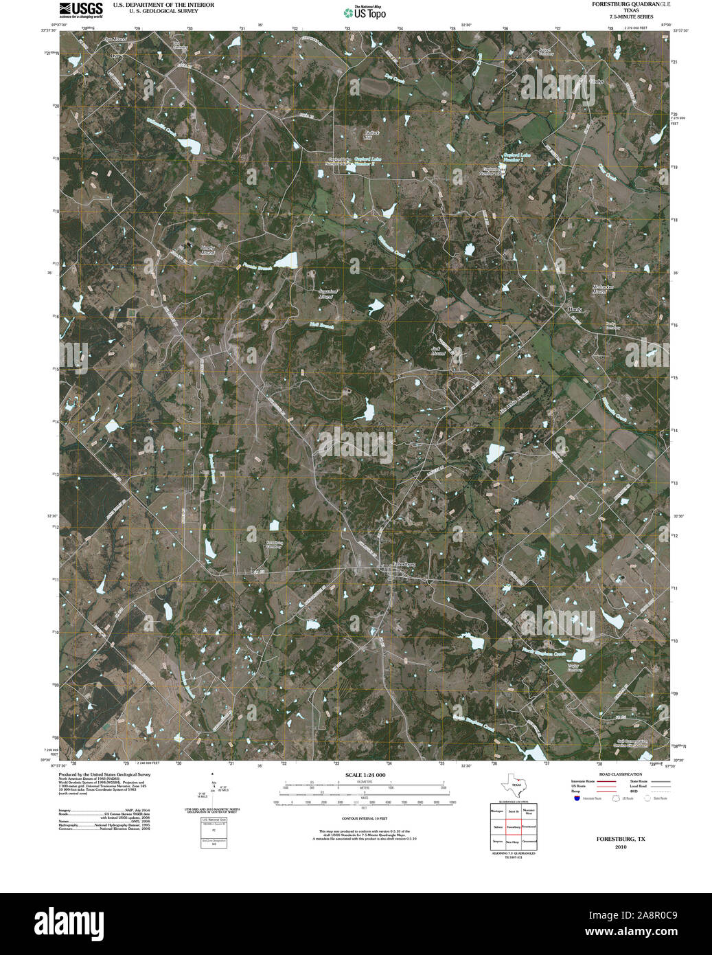 Map of forestburg Cut Out Stock Images & Pictures Alamy