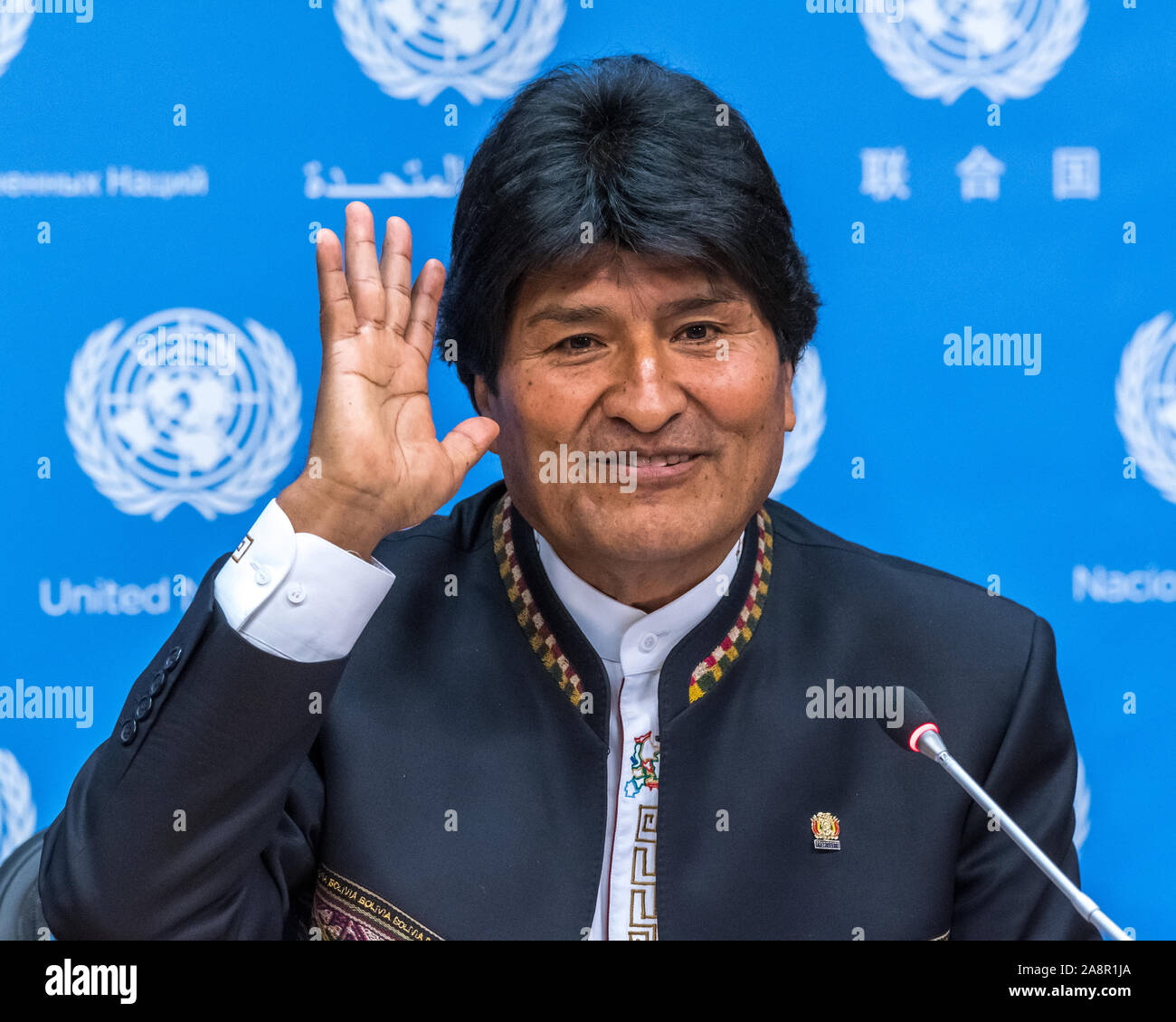 Evo morales r hi-res stock photography and images - Alamy