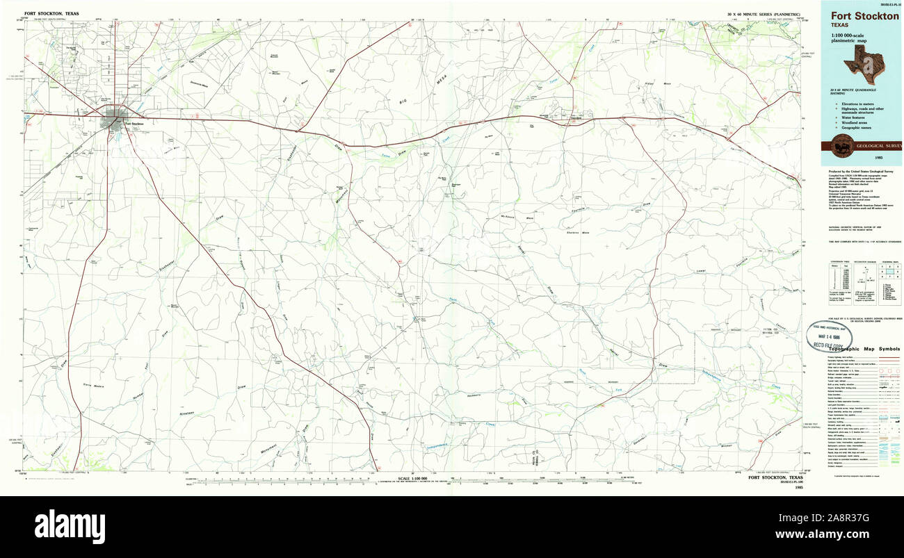 Fort stockton texas hires stock photography and images Alamy