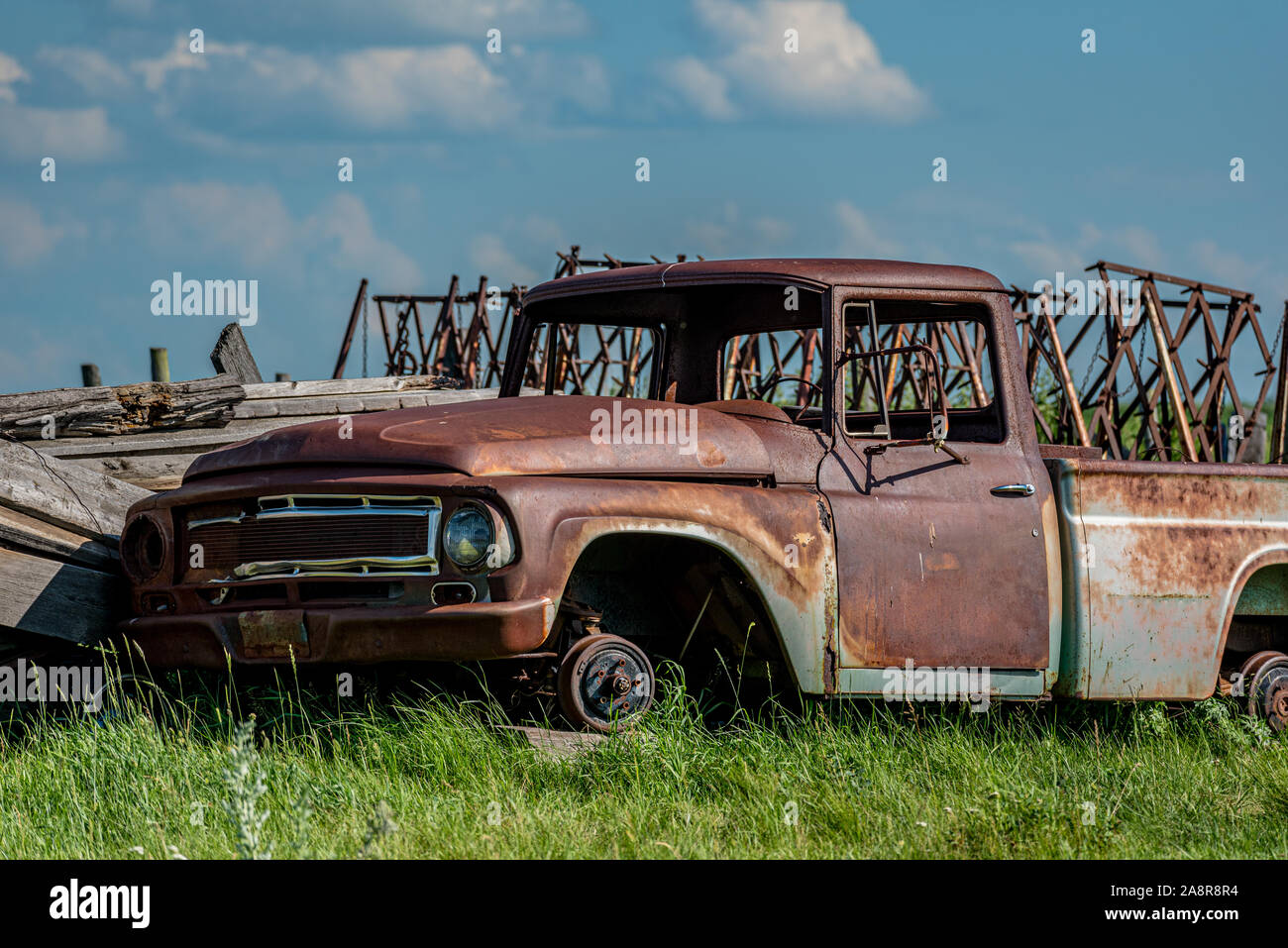 Abandoned Truck High Resolution Stock Photography and Images - Alamy
