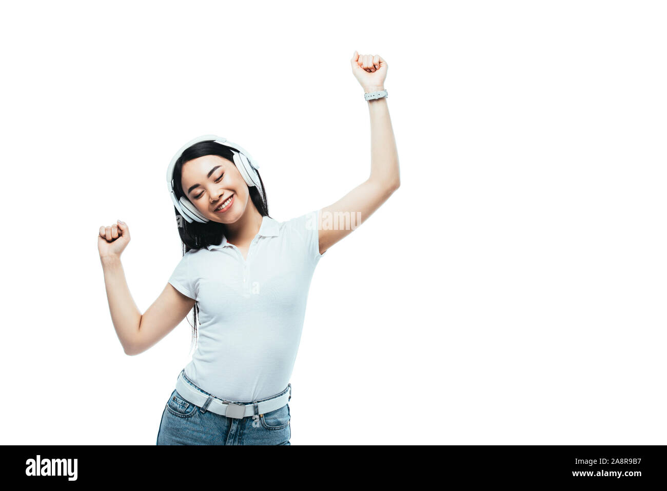 Asian girl dancing hi-res stock photography and images - Alamy