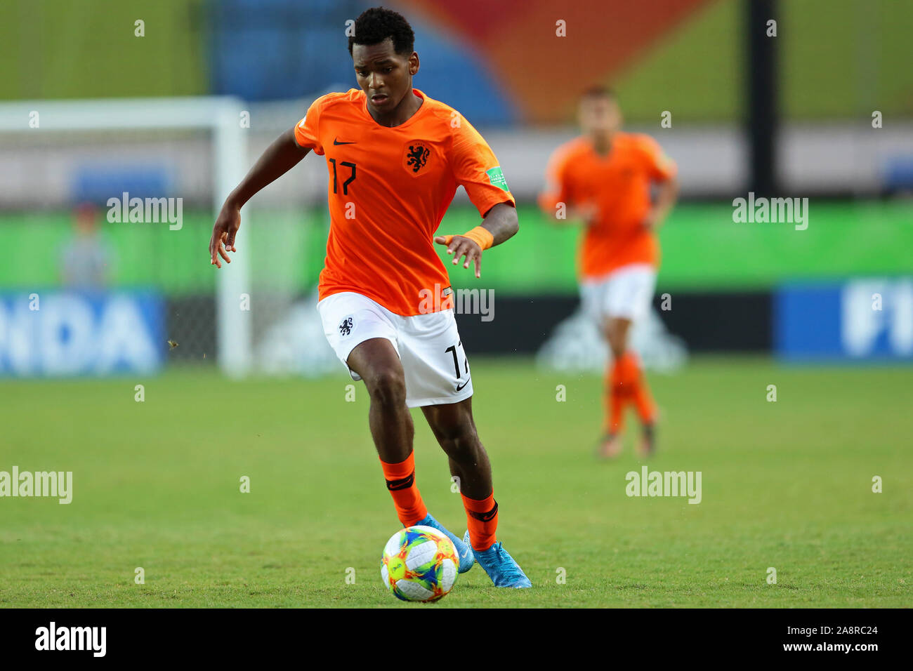 Santo Brazil 10th November 2019 Kleber Andrade Stadium Cariacica Espirito Santo Brazil Fifa U 17 World Cup Brazil 2019 Netherlands Versus Paraguay Jayden Braaf Of Netherlands Stock Photo Alamy