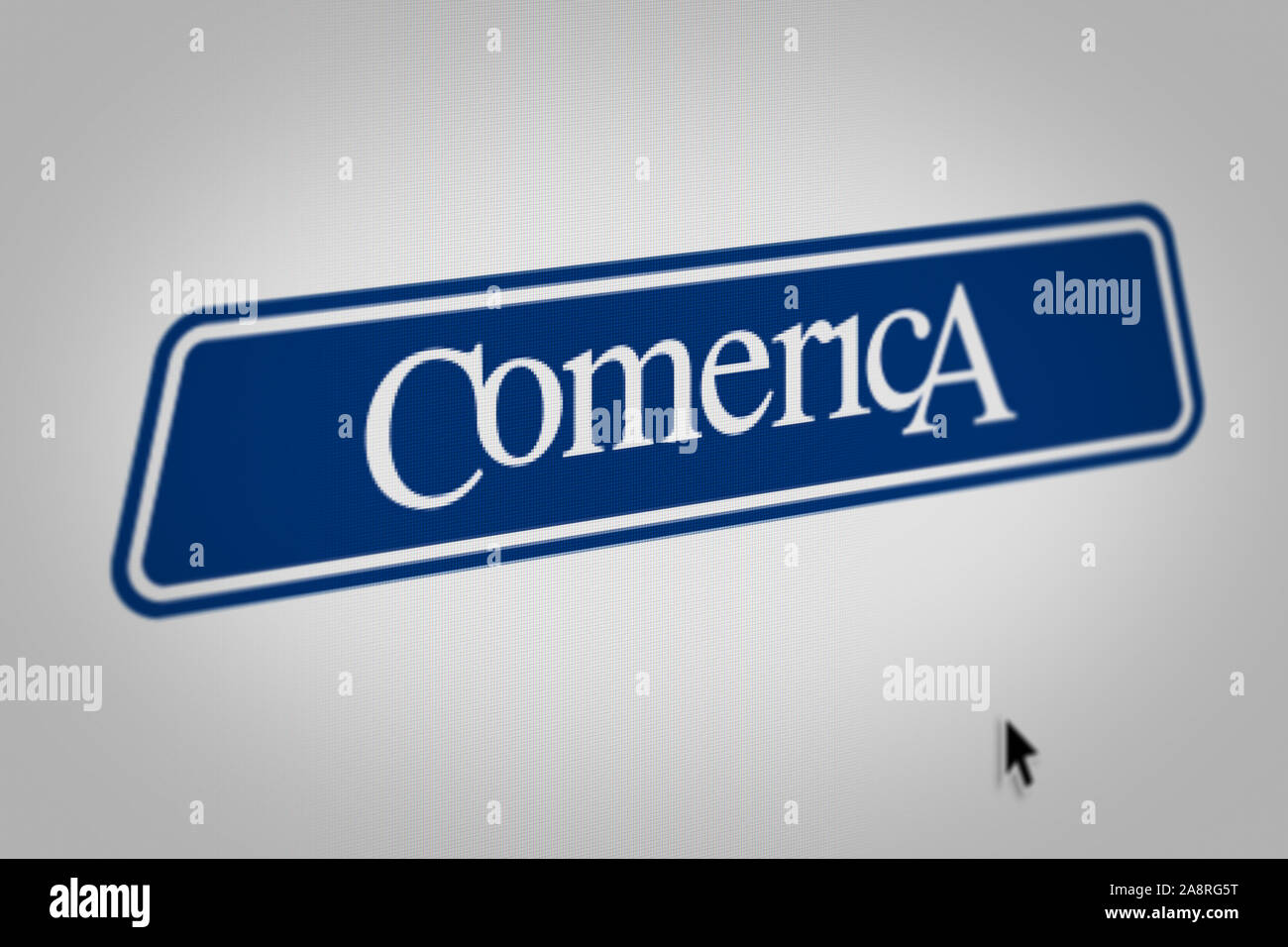 Comerica logo hi-res stock photography and images - Alamy