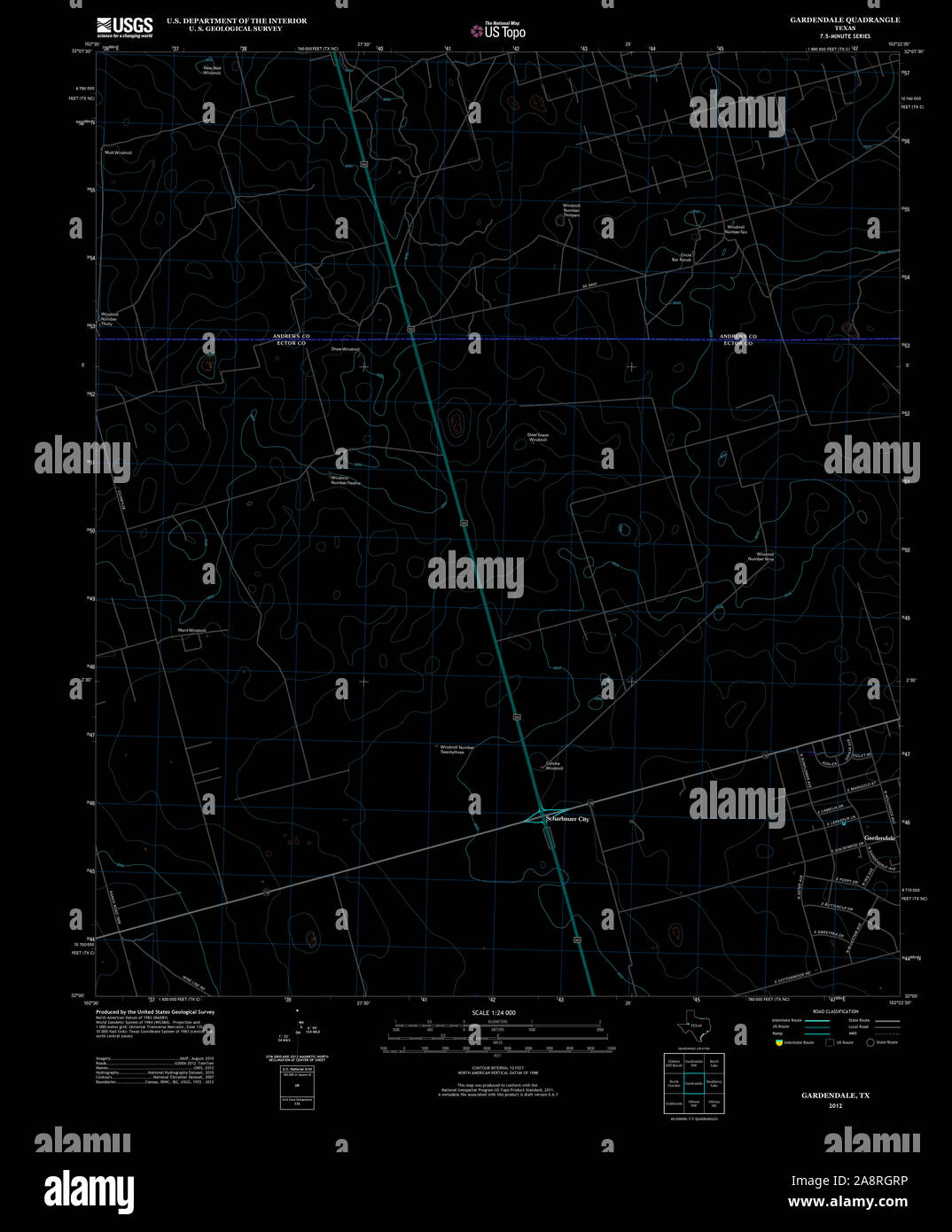 Gardendale map hires stock photography and images Alamy