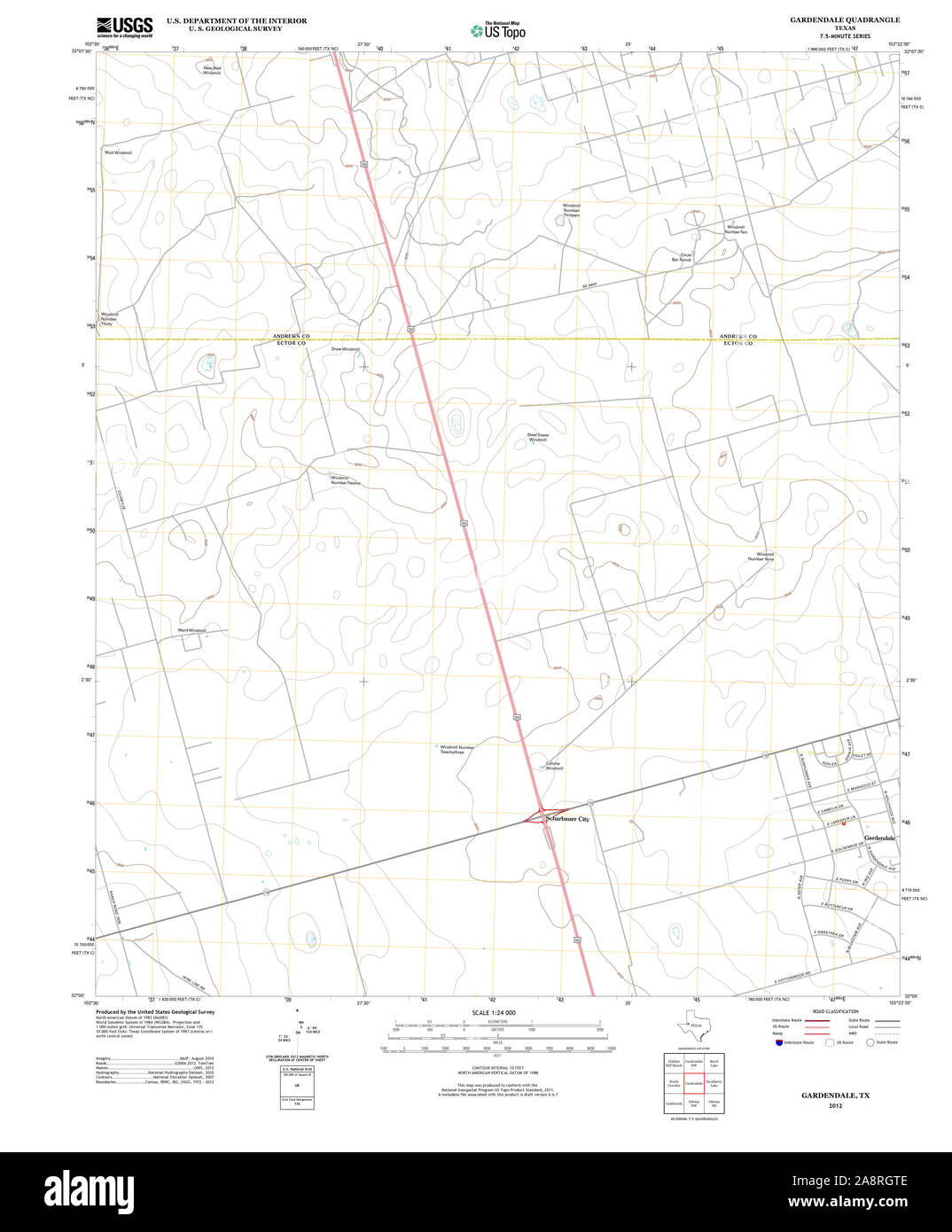 Gardendale map Cut Out Stock Images & Pictures Alamy
