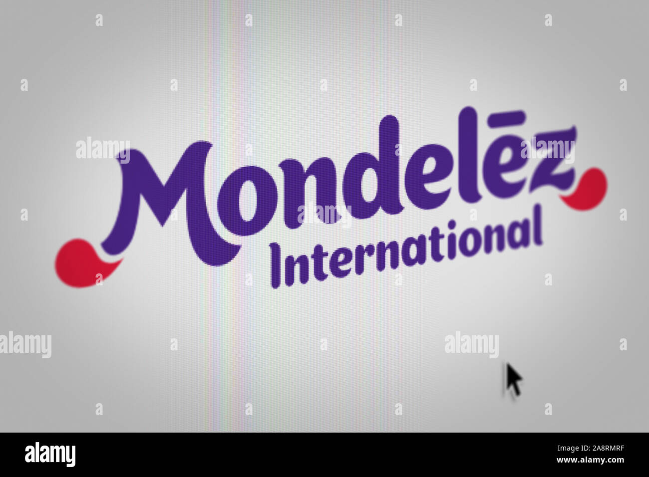Logo Of The Public Company Mondelez International Displayed On A 