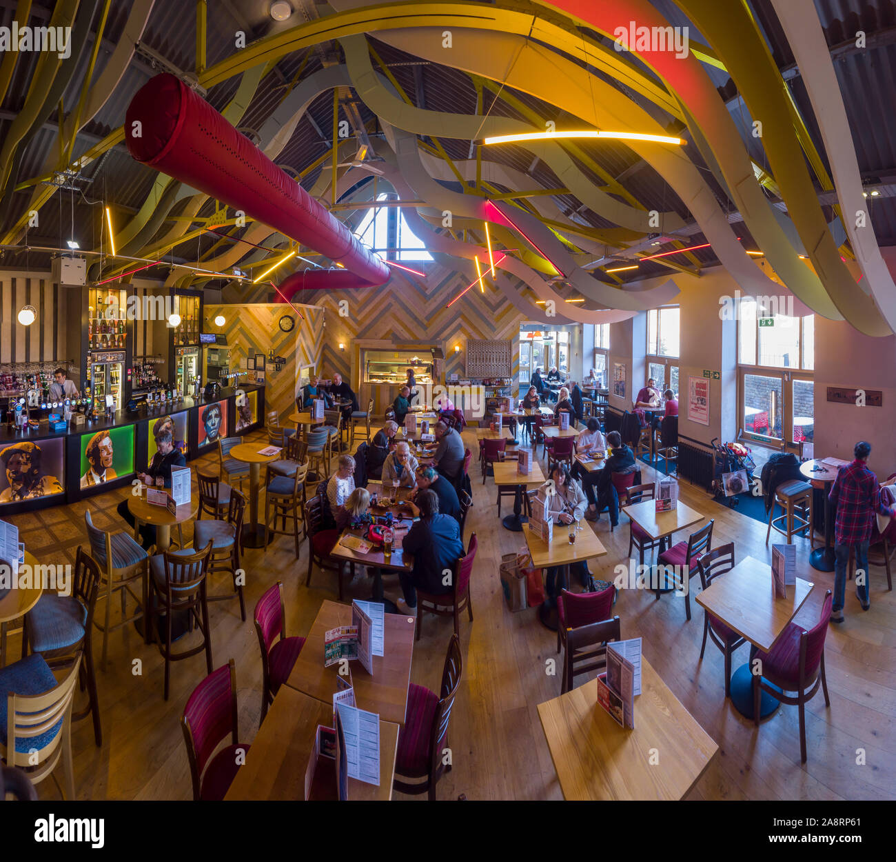 Wetherspoon,Restaurant,The,Sir Norman Wisdom,Deal,Kent,England Stock Photo