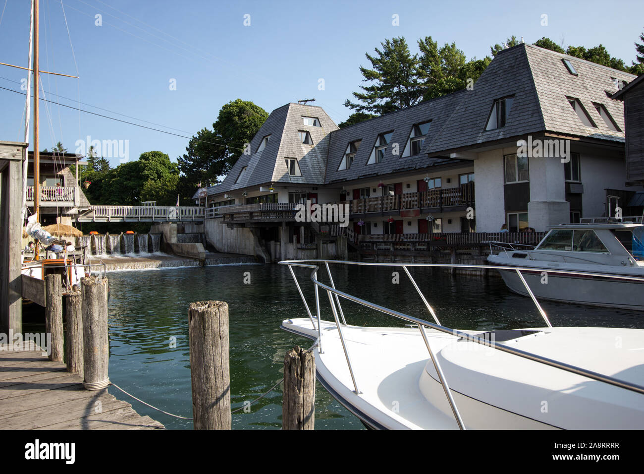 Fishtown, Leland, Michigan Stock Photo Alamy