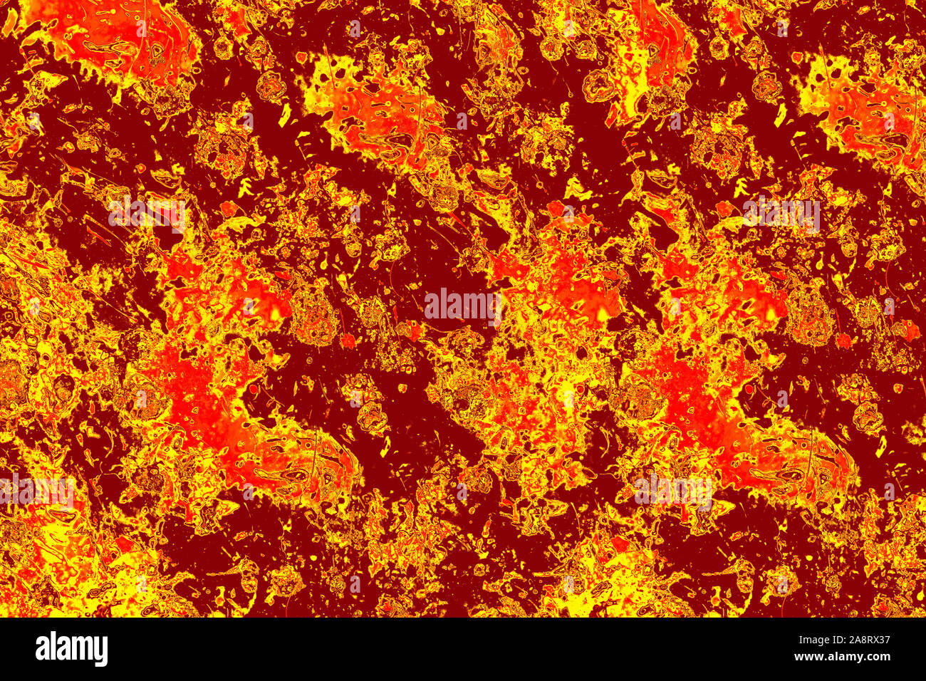 Traditional Ottoman Turkish abstract marbling art patterns as ...