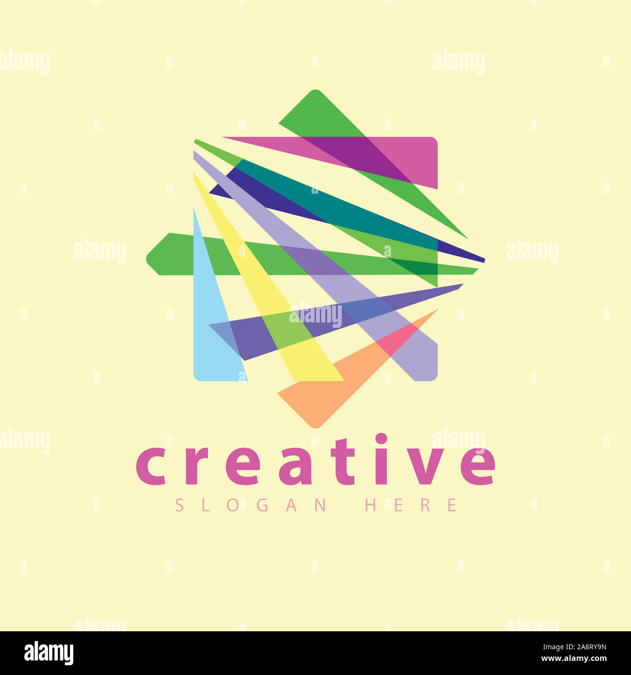 color-square-logo-icon-vector-template-stock-photo-alamy