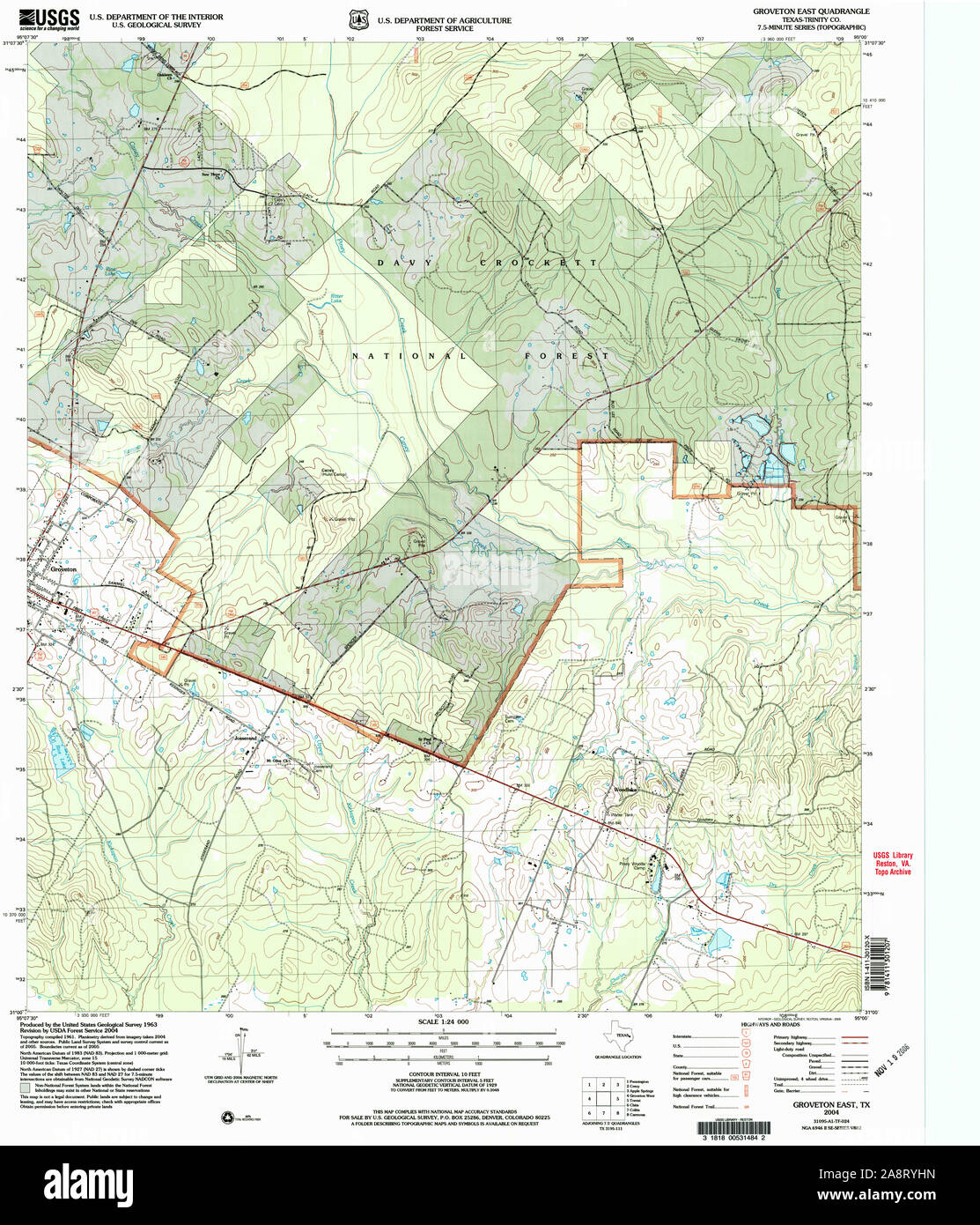 Groveton map hires stock photography and images Alamy