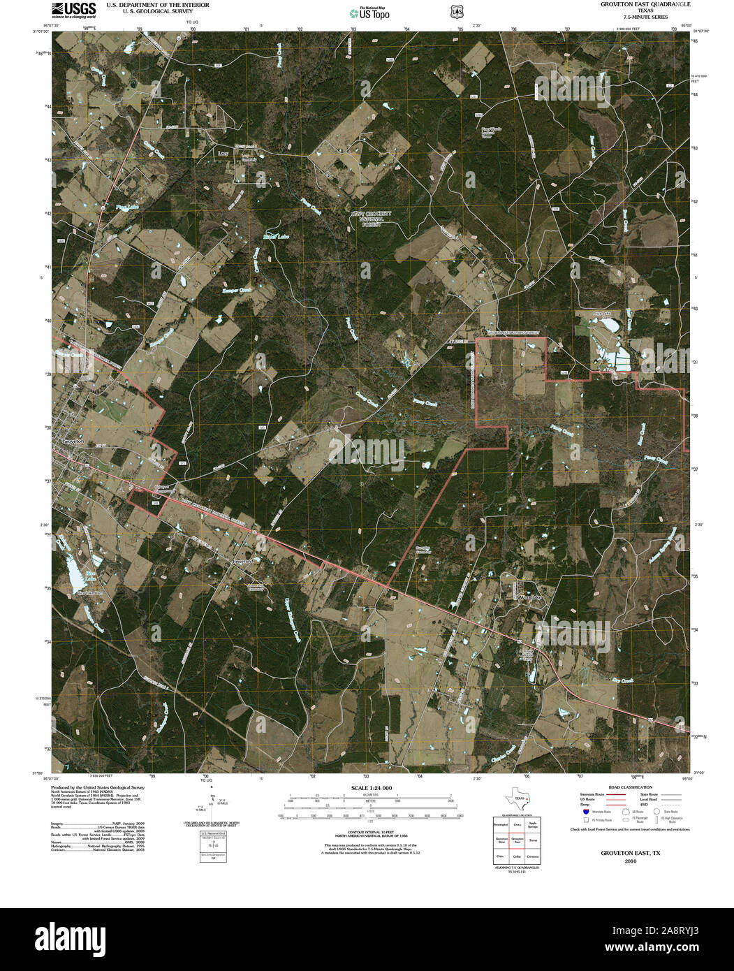 Map of groveton hires stock photography and images Alamy