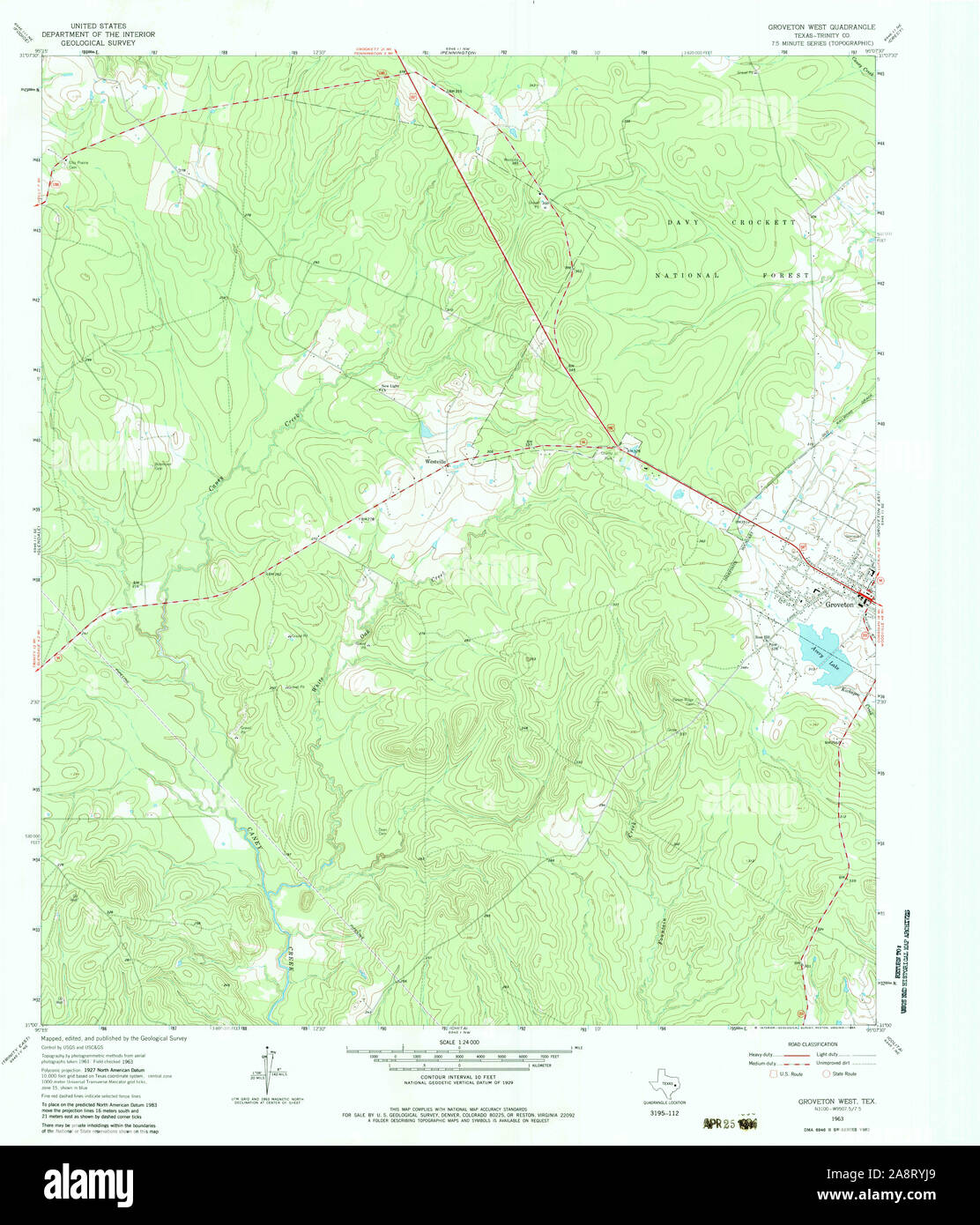 Map of groveton hires stock photography and images Alamy