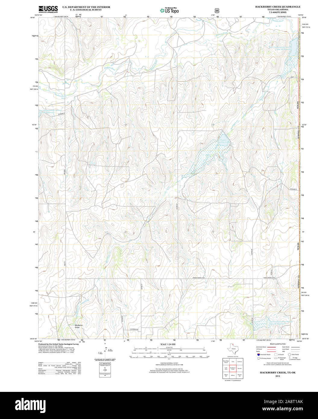 Map of hackberry hires stock photography and images Alamy