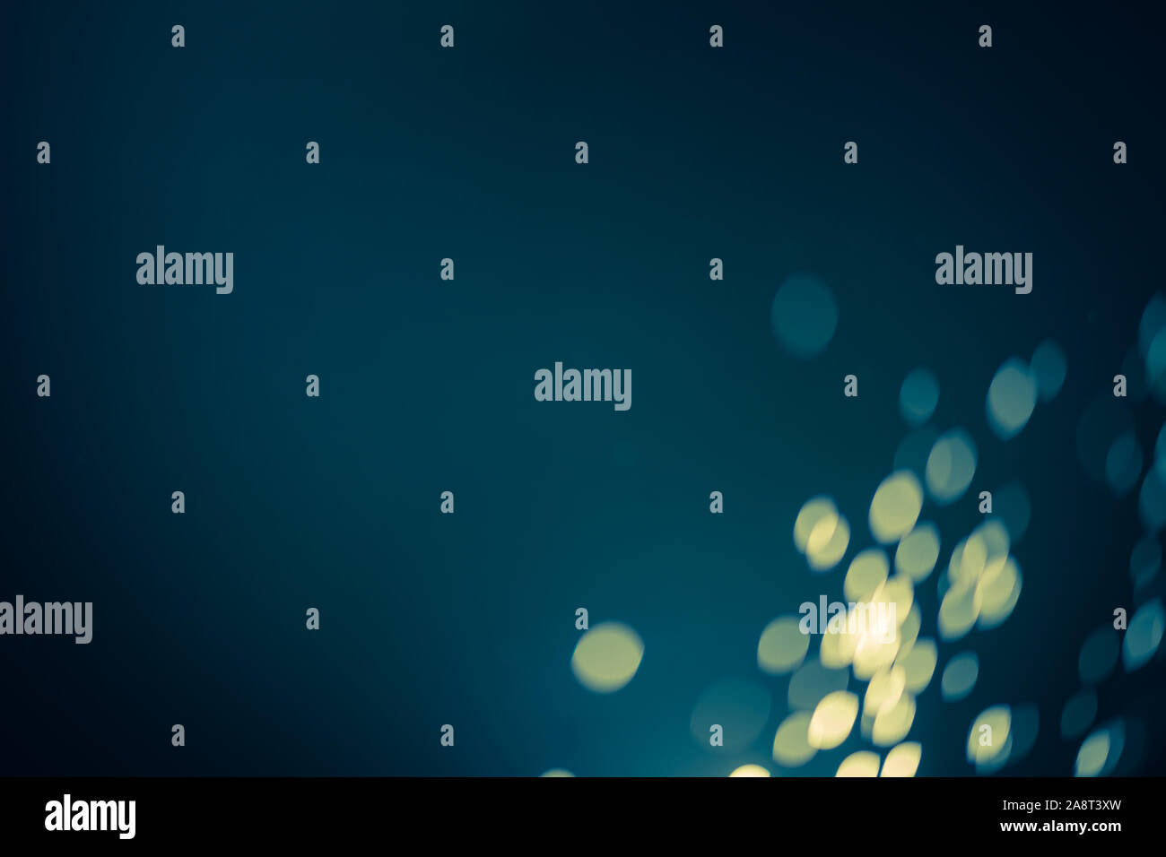 Dark Blue Festive Christmas Beautiful abstract Background with bokeh ...