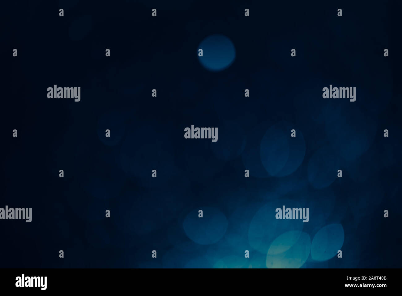 Dark Blue Festive Christmas Beautiful abstract Background with bokeh ...