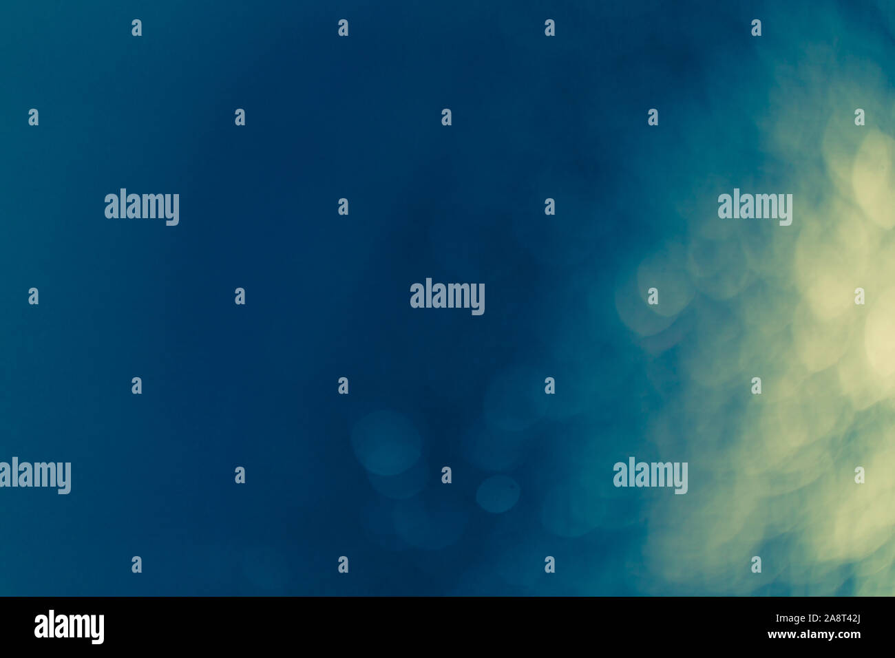 Dark Blue Festive Christmas Beautiful abstract Background with bokeh ...