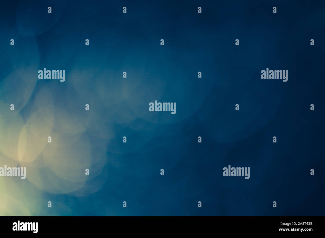 Dark Blue Festive Christmas Beautiful abstract Background with bokeh ...