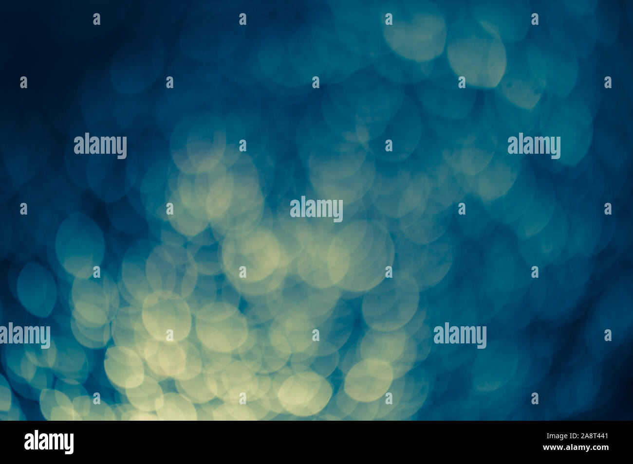 Dark Blue Festive Christmas Beautiful abstract Background with bokeh ...