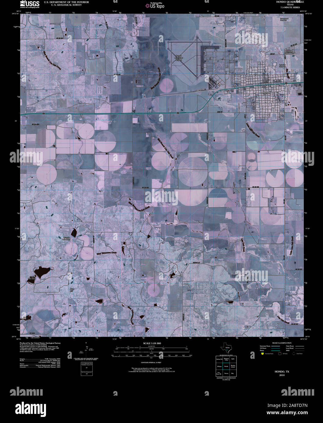 Hondo map hires stock photography and images Alamy