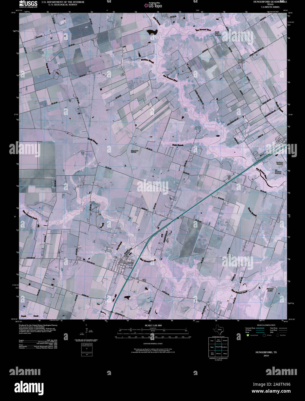 Map of hungerford hires stock photography and images Alamy
