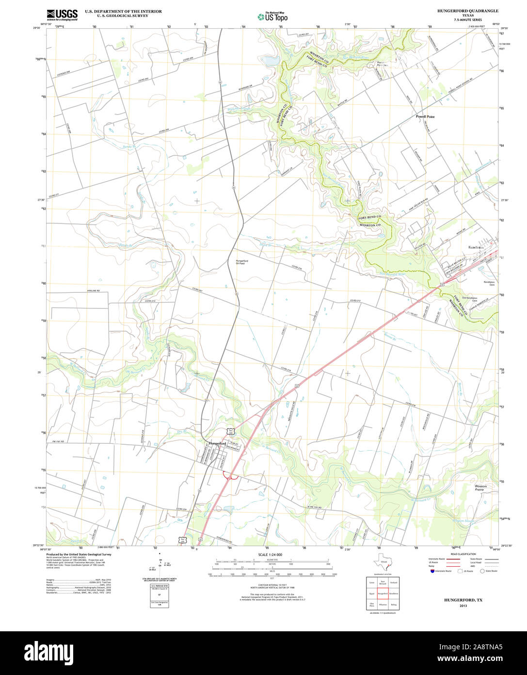 Map of hungerford hires stock photography and images Alamy