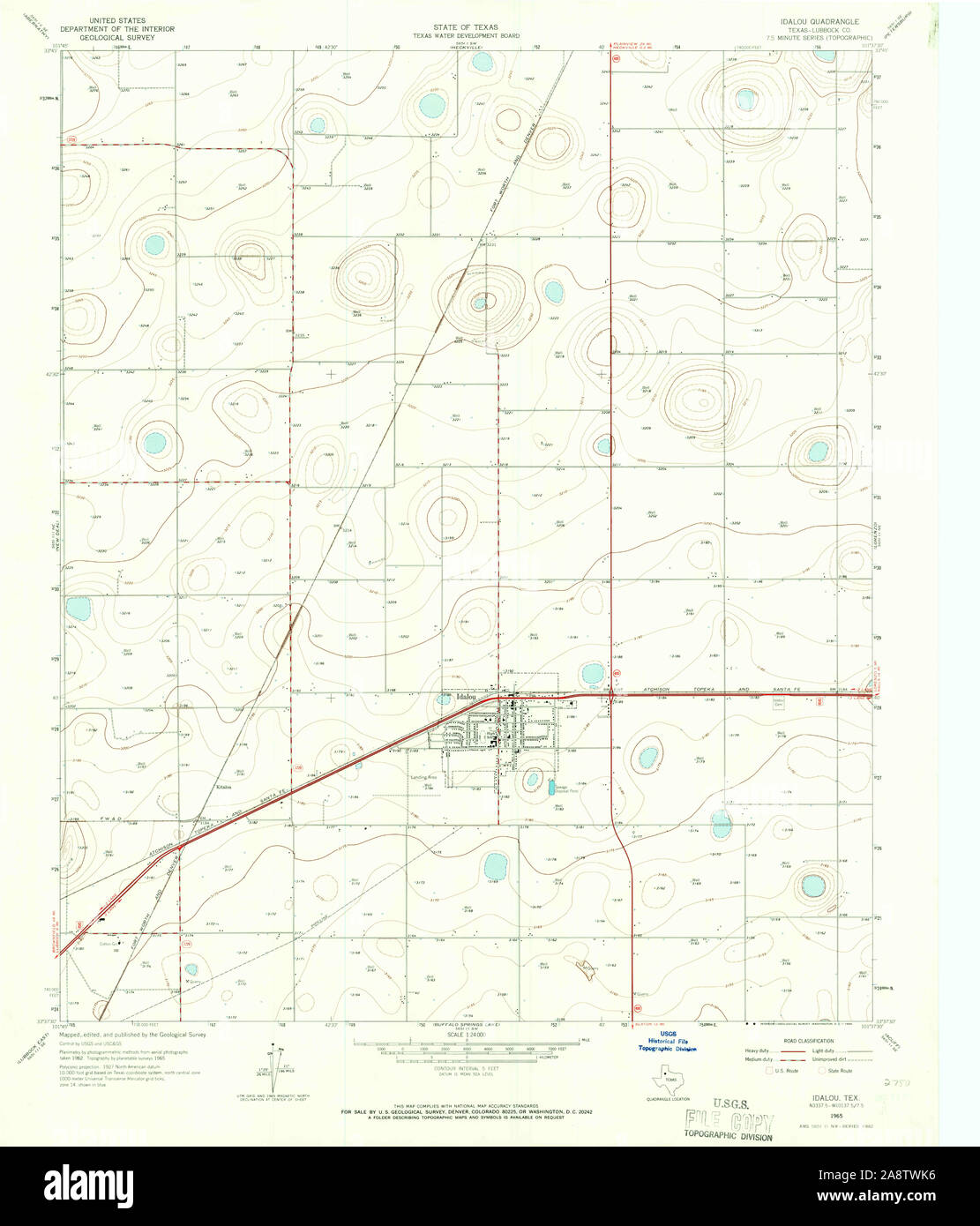 Idalou map hires stock photography and images Alamy