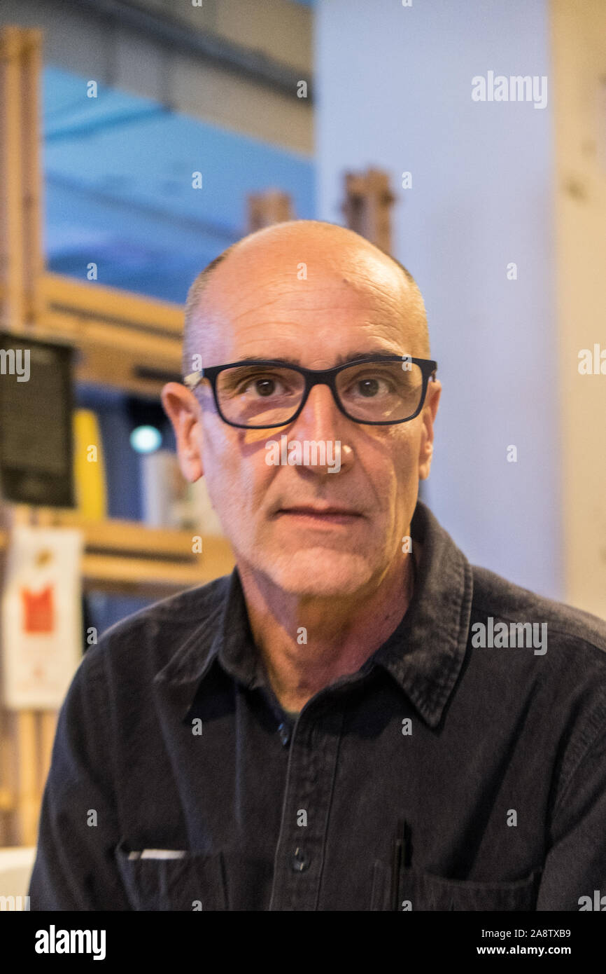 Writer and movie producer Leonardo Fasoli poses at If Italian Festival