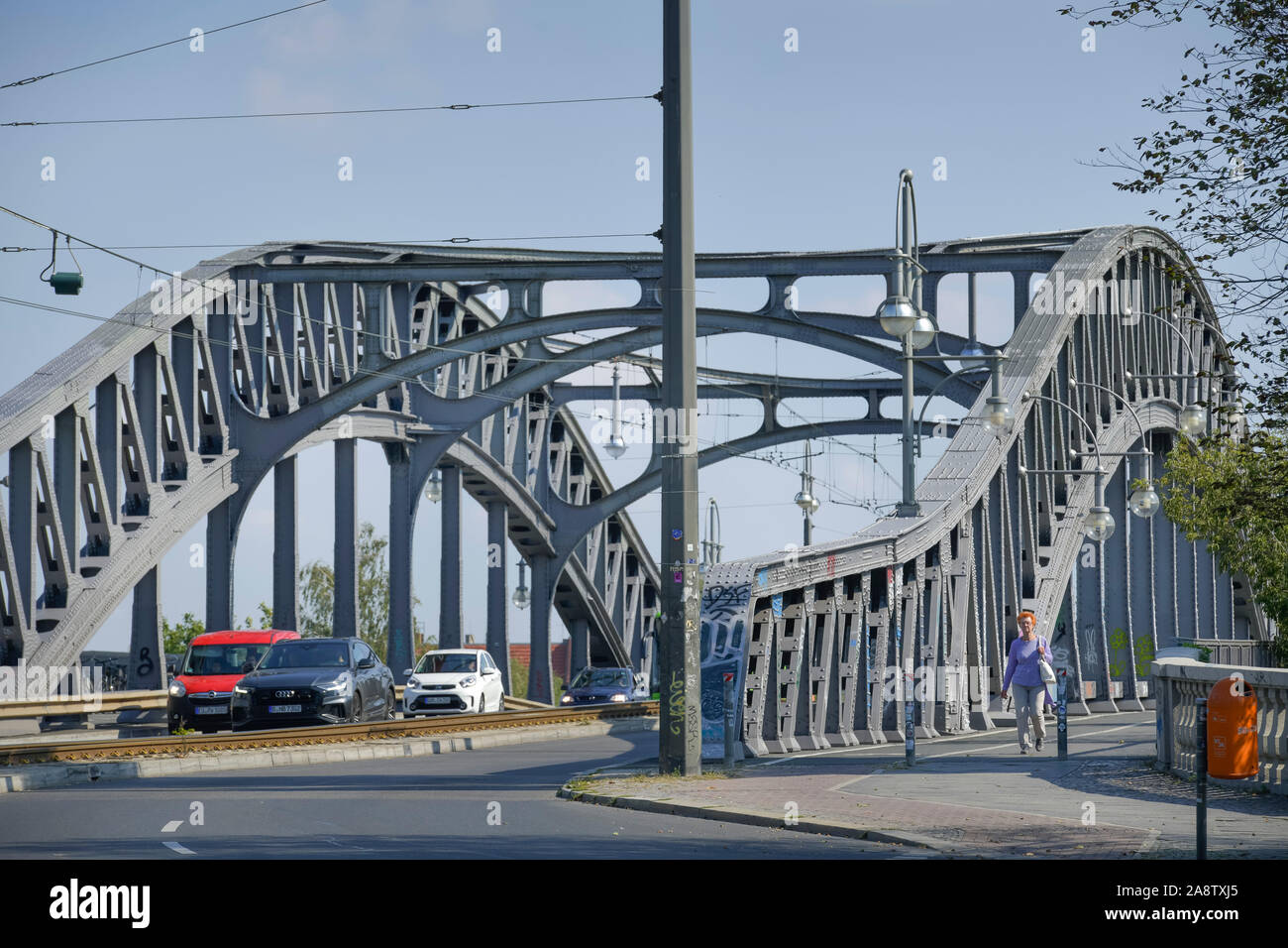 Bösebrücke, Prenzlauer Berg, Pankow, Berlin, Deutschland Stock Photo