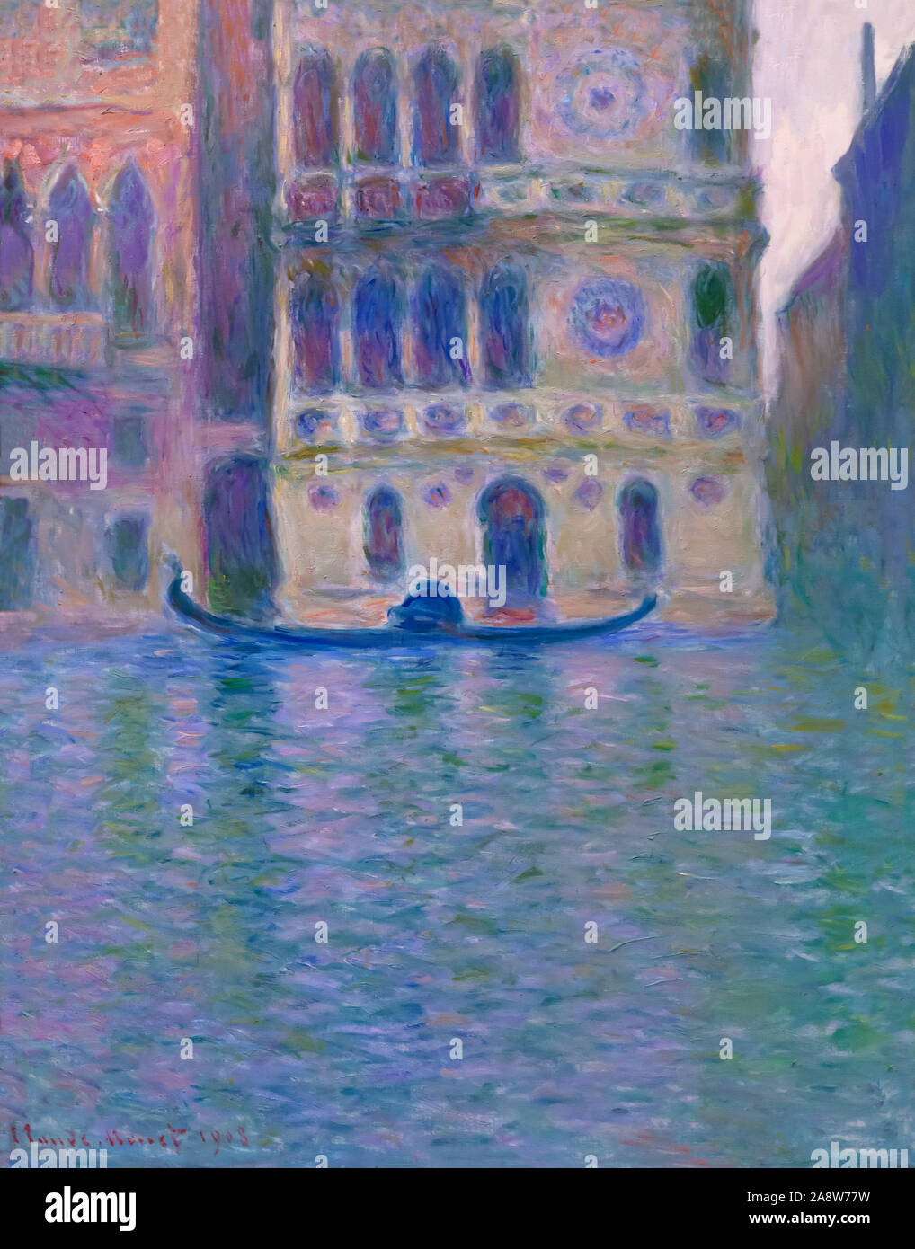 The Palazzo Dario, Claude Monet, 1908, Stock Photo