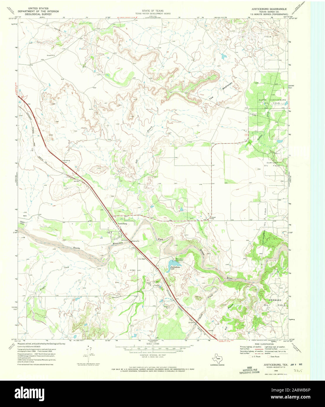 Map of justiceburg hires stock photography and images Alamy