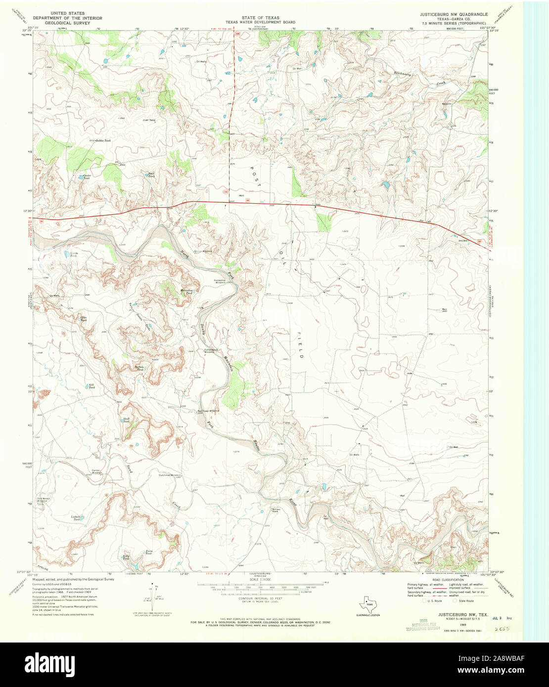 Map of justiceburg hires stock photography and images Alamy