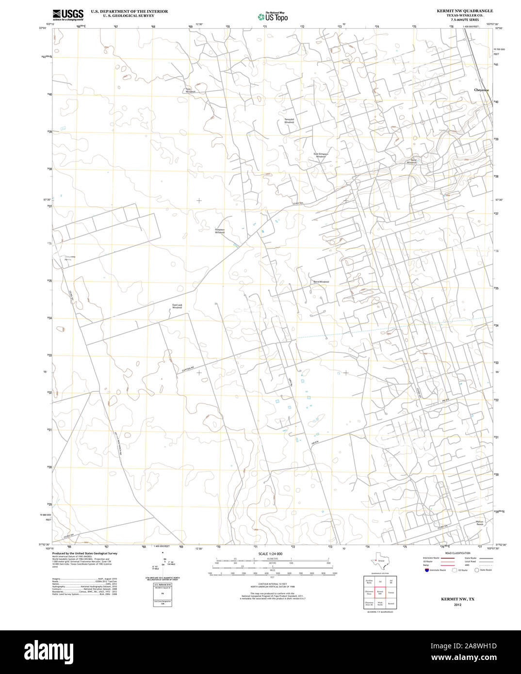 Map of kermit hires stock photography and images Alamy