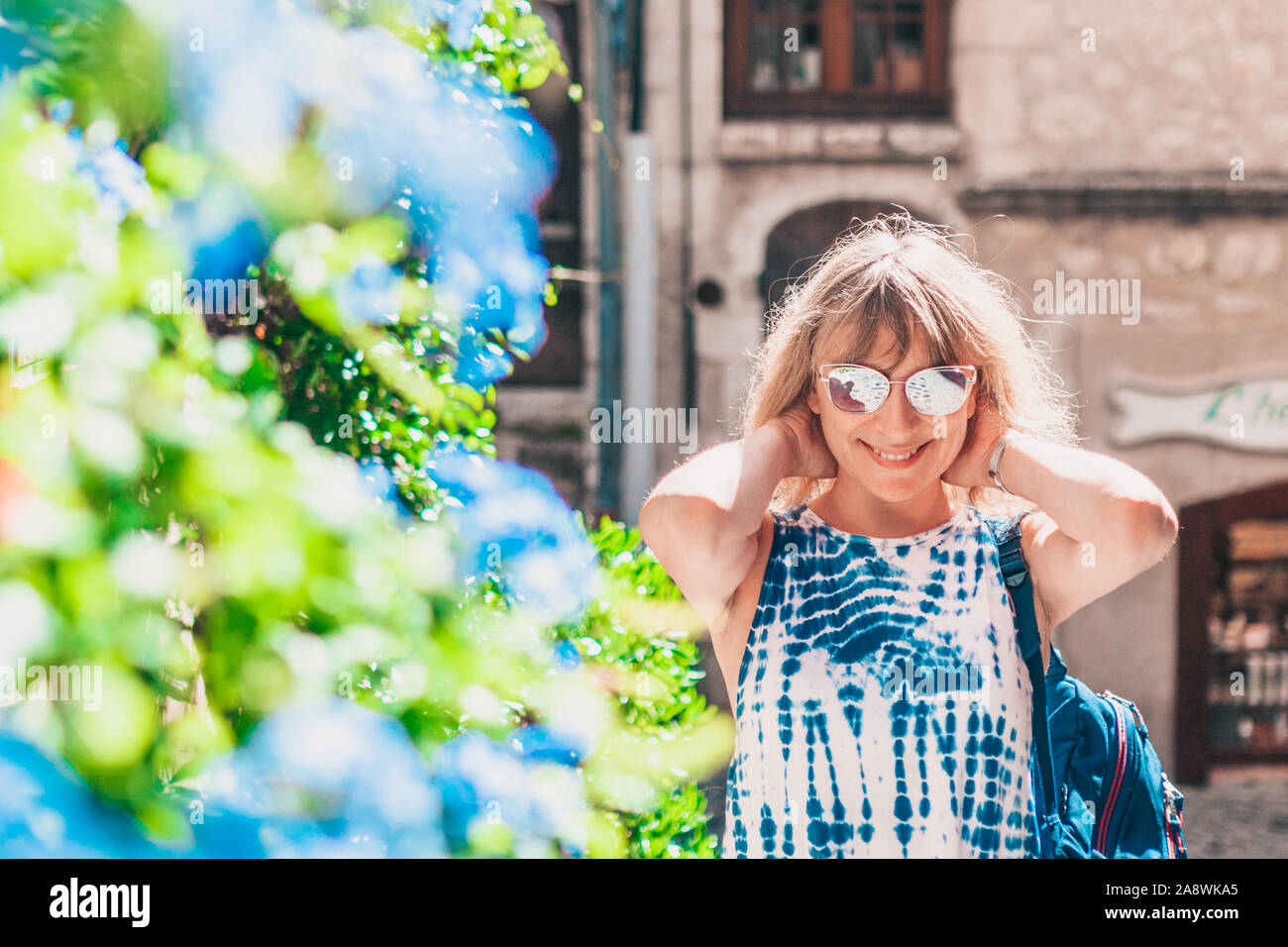 Slim blonde hi-res stock photography and images - Alamy