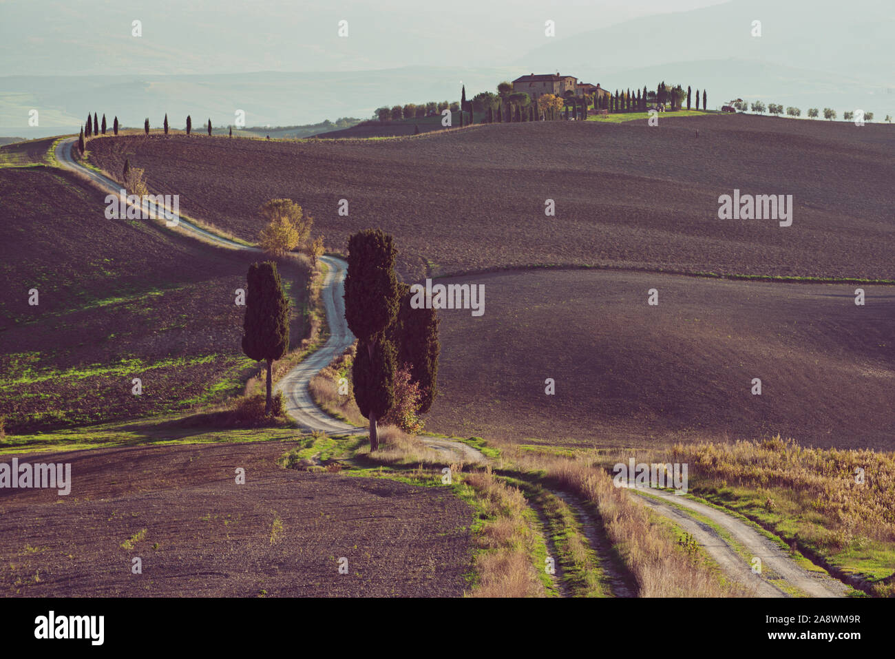 Gladiator road in Italy Stock Photo Alamy