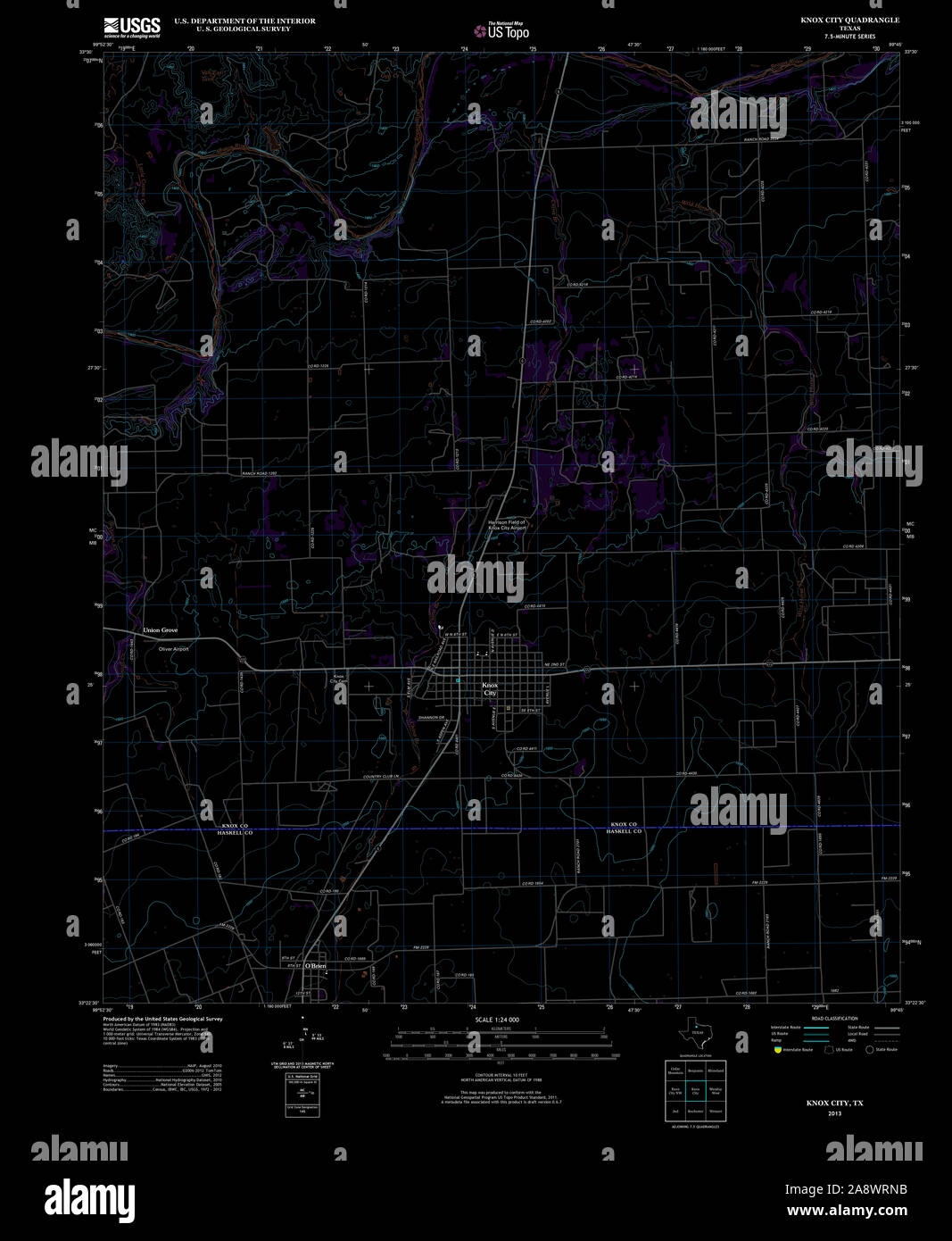Map of knox city hires stock photography and images Alamy