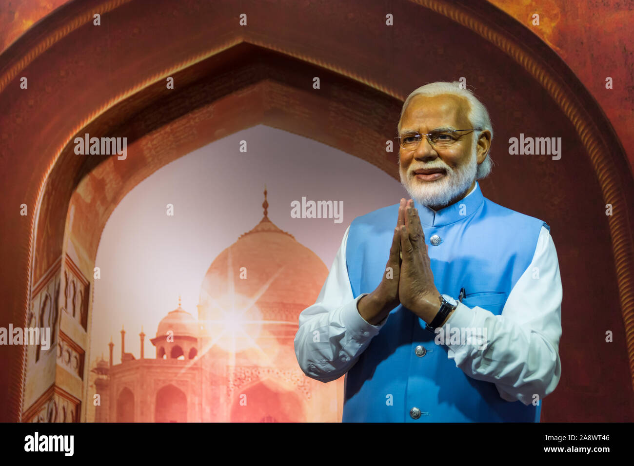 Modi wax sculpture hires stock photography and images Alamy