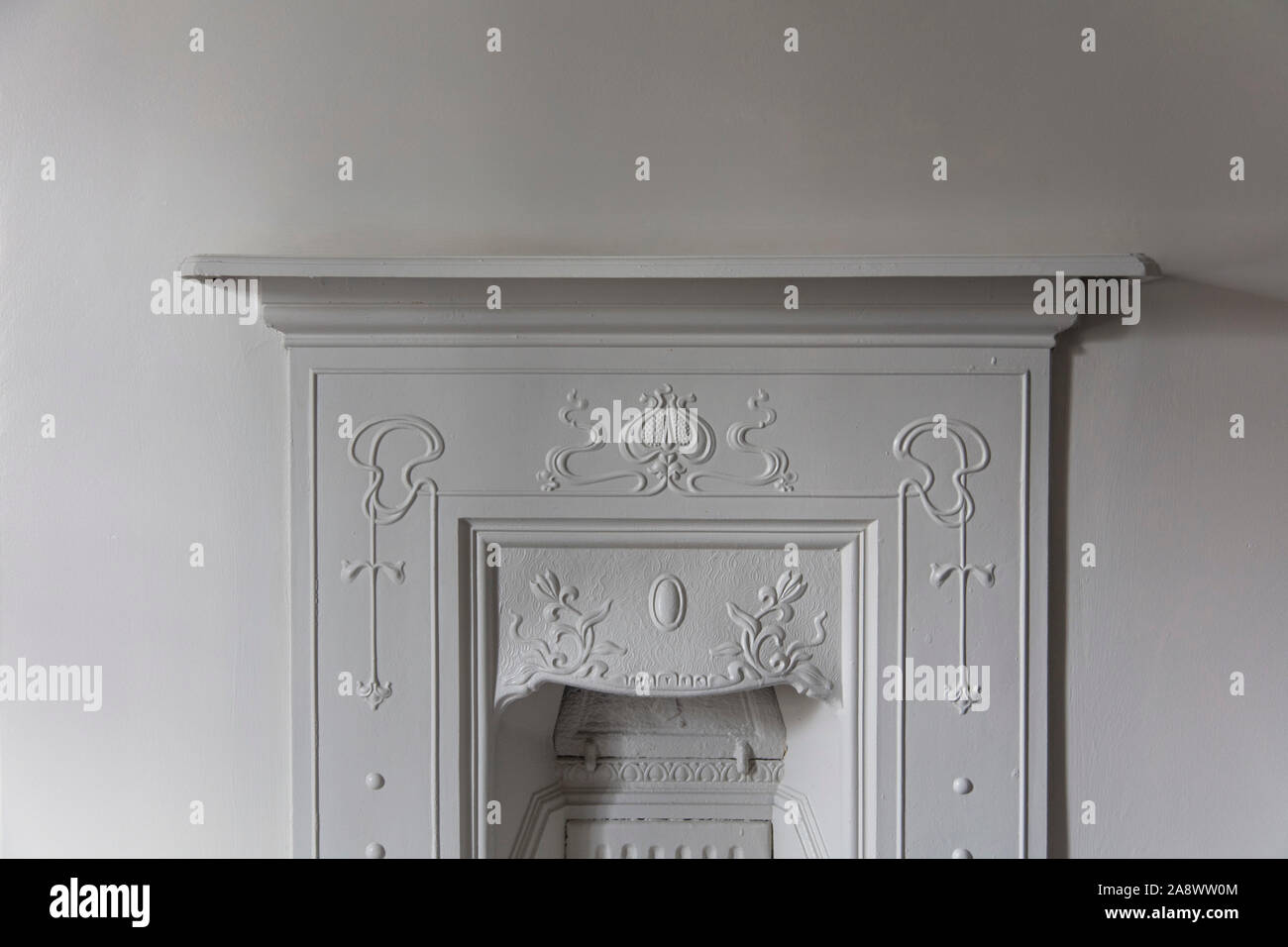 Victorian Fireplace Interior Stock Photos Victorian Fireplace