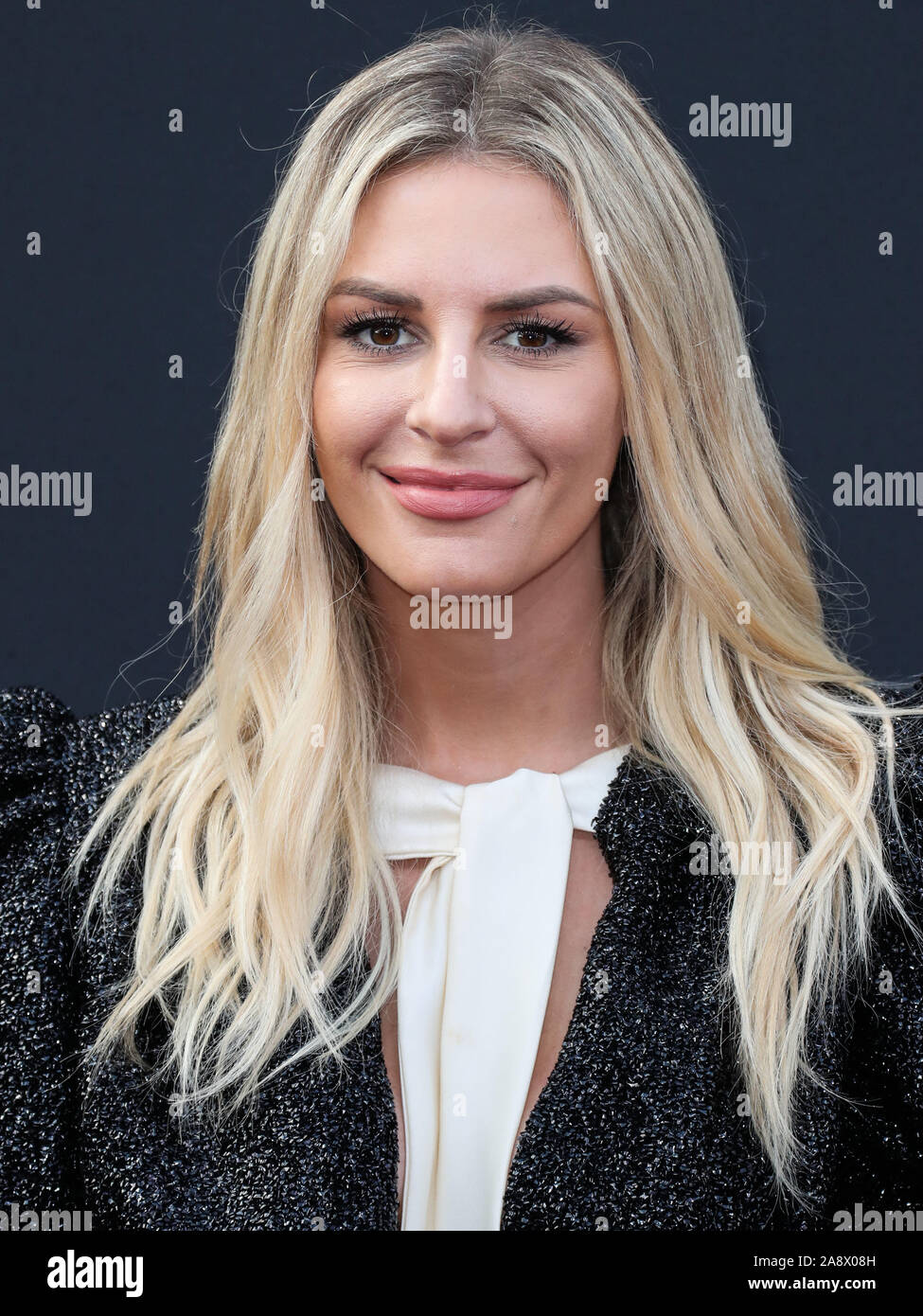 Morgan Stewart arrives at the 2019 E! People's Choice Awards held at