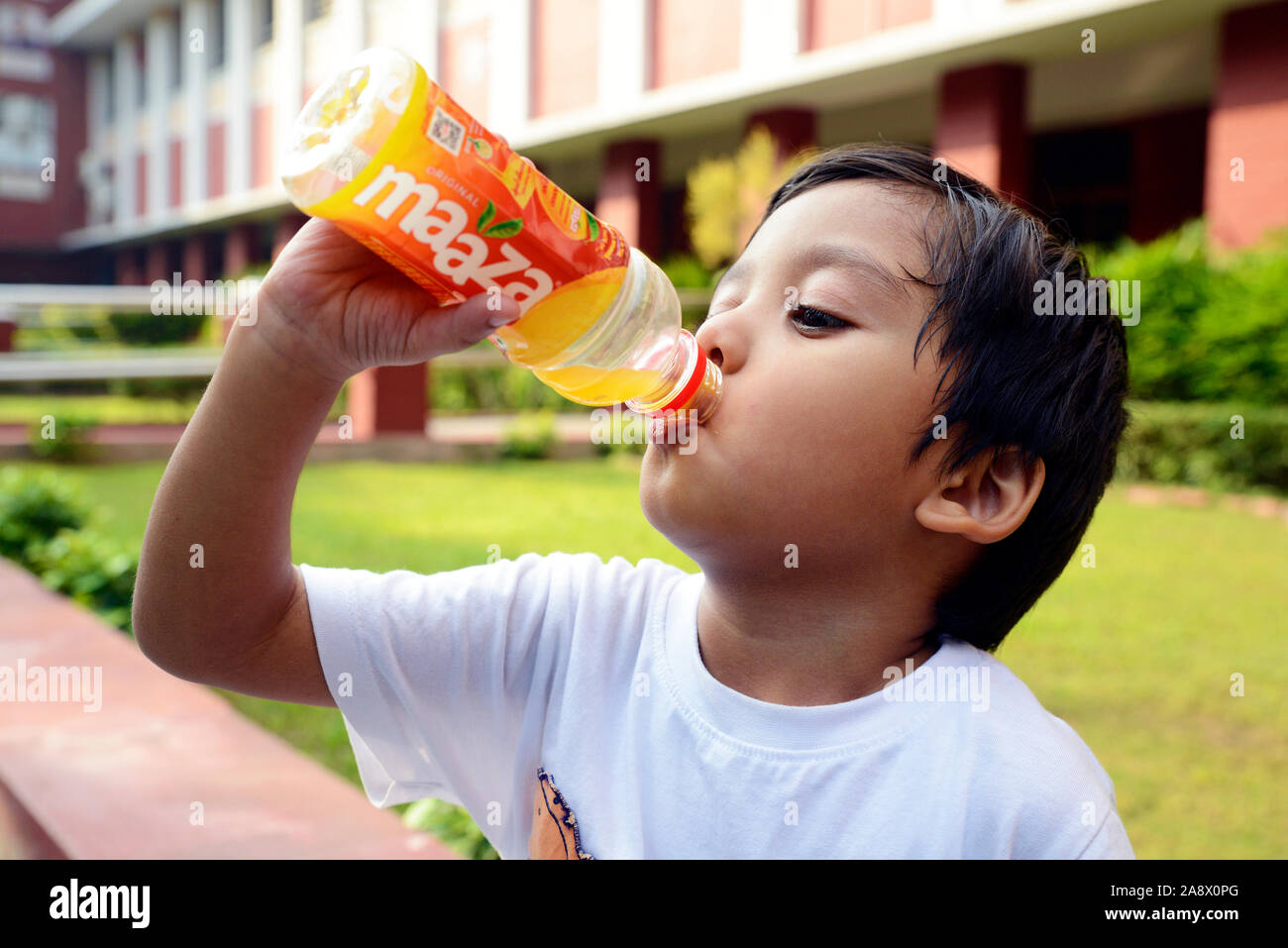 Mango drink child hires stock photography and images Alamy