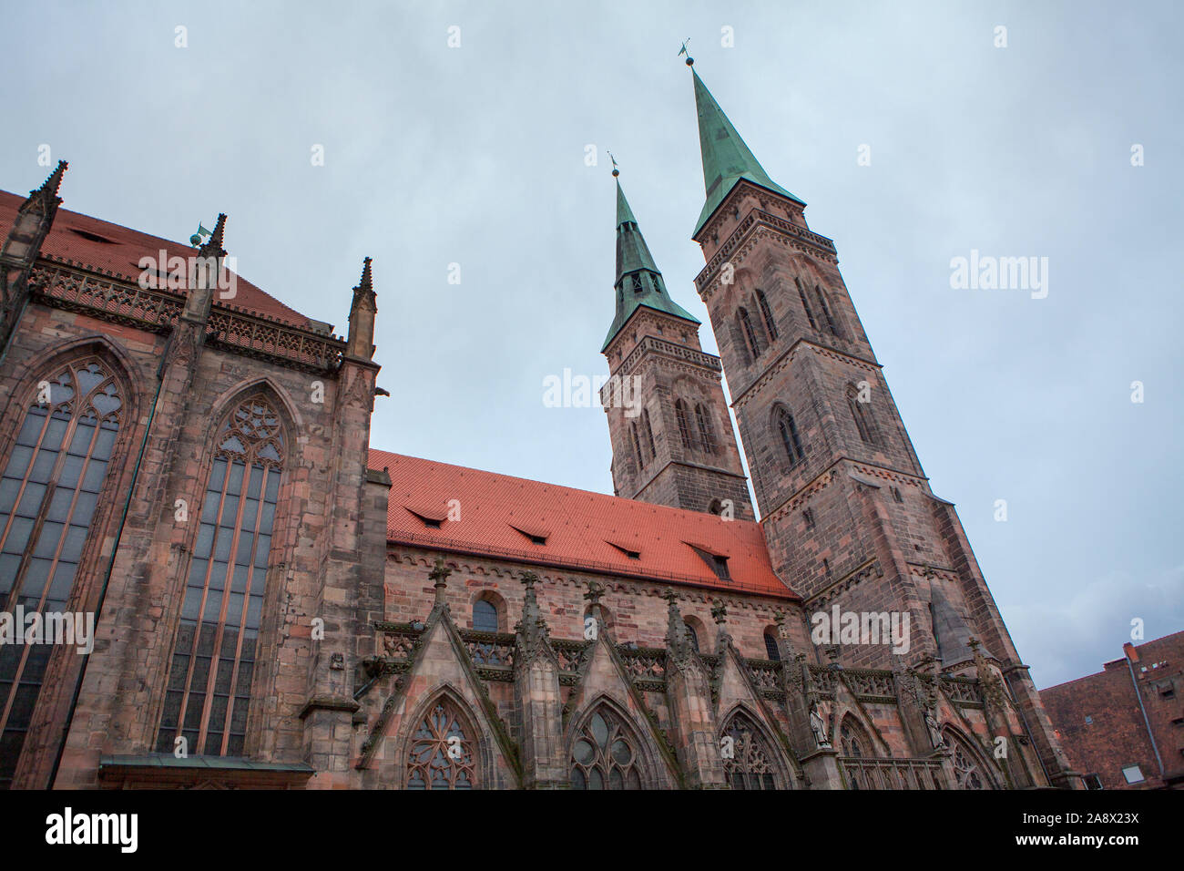 Saint Sebald church in Nuremberg ,Germany Stock Photo
