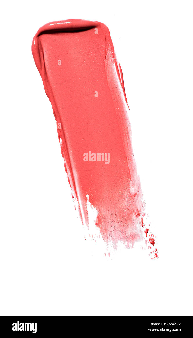 cosmetic smear smudge Stock Photo