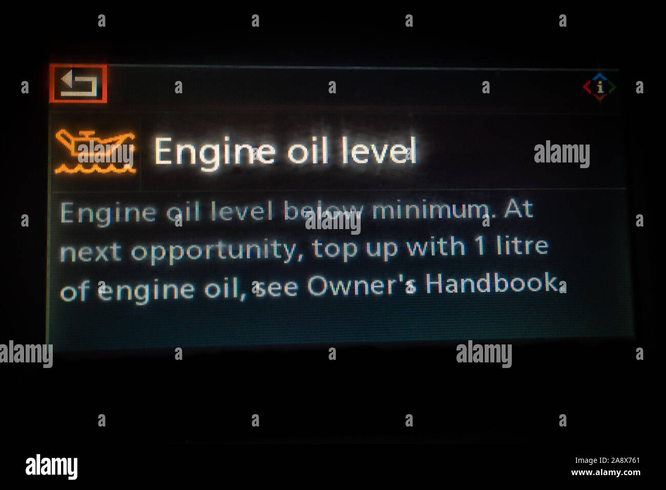 Car Warning Light High Resolution Stock Photography and Images Alamy