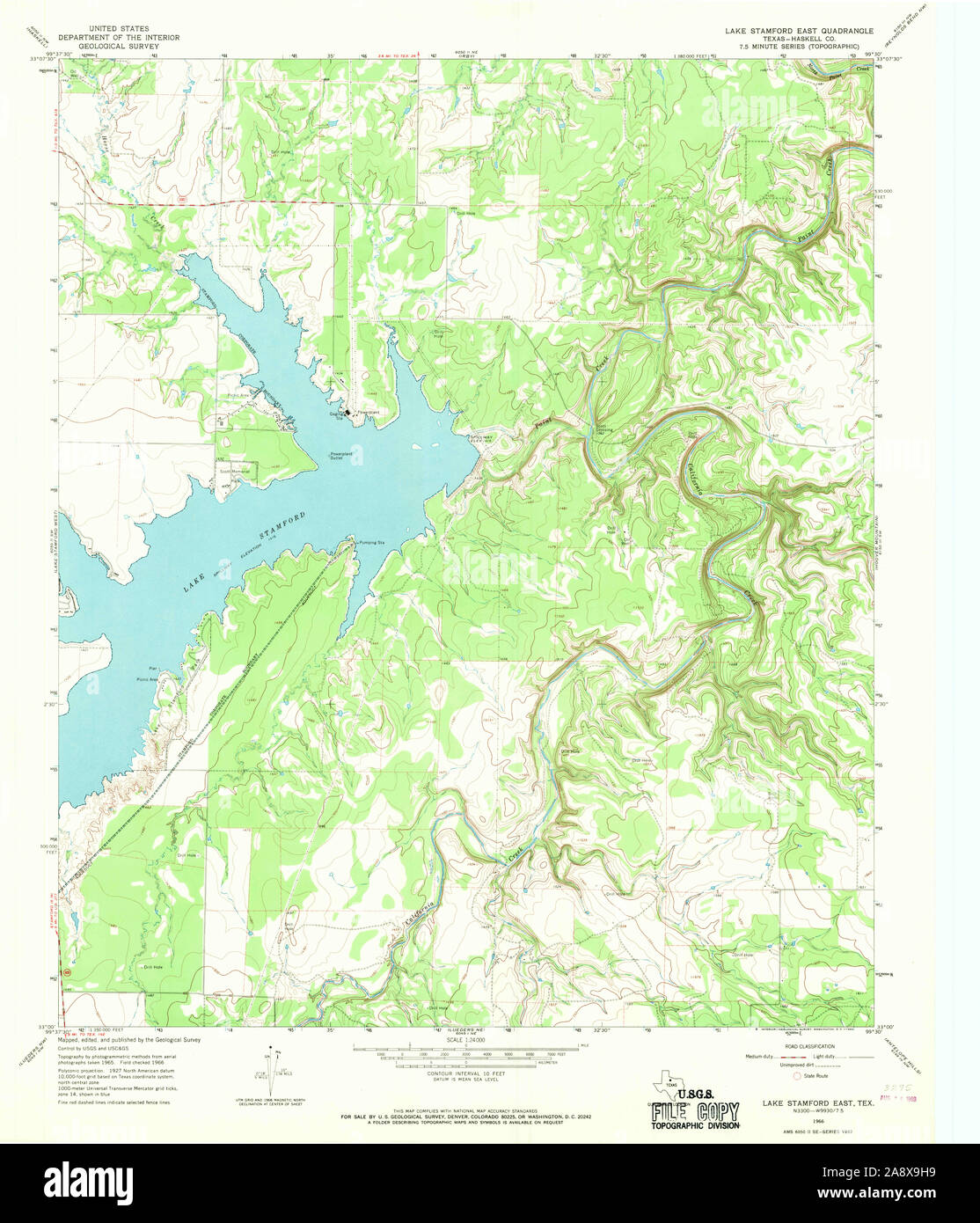 Stamford texas map hires stock photography and images Alamy