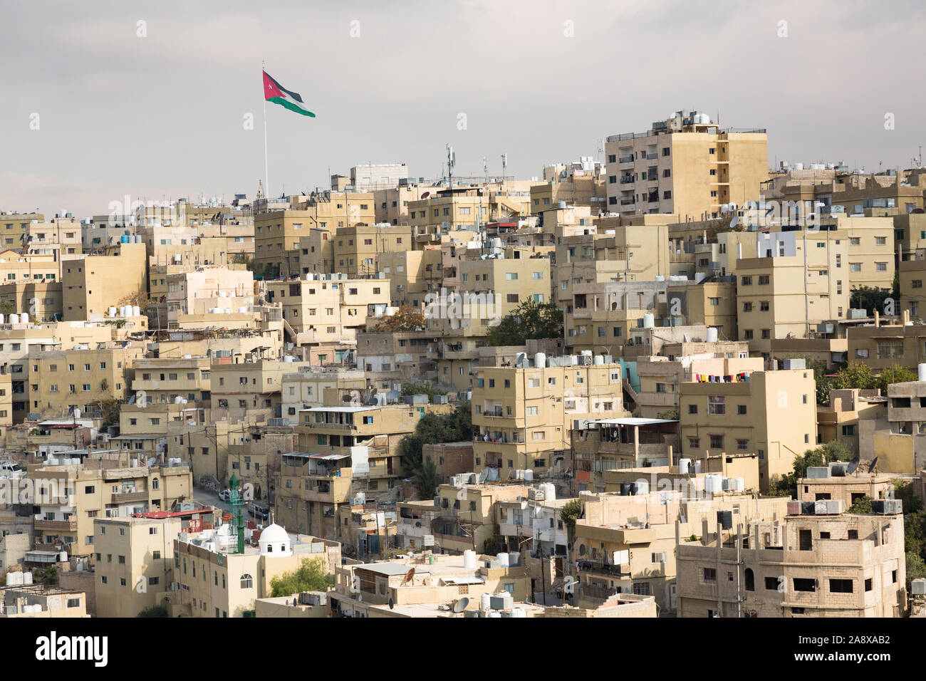 Downtown Amman, Jordan Stock Photo