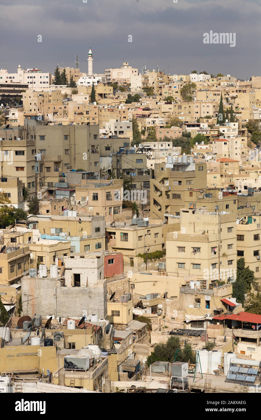 Downtown Amman, Jordan Stock Photo