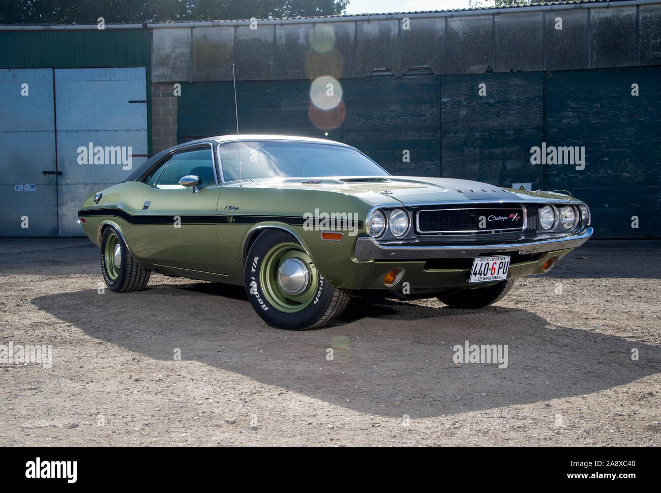 1970 Dodge Challenger 440 Six Pack classic American muscle car Stock Photo