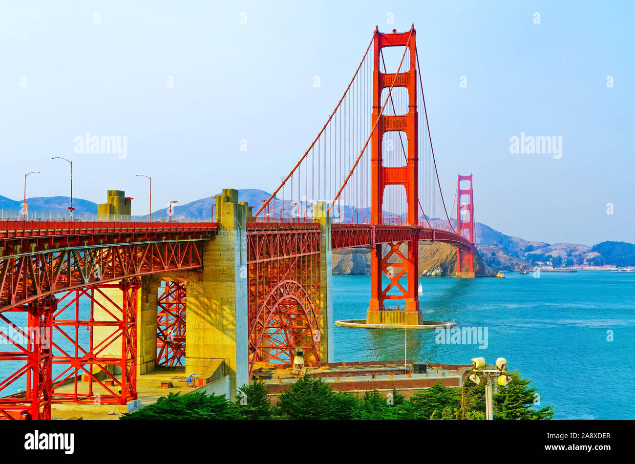 Golden Gate Bridge At Day