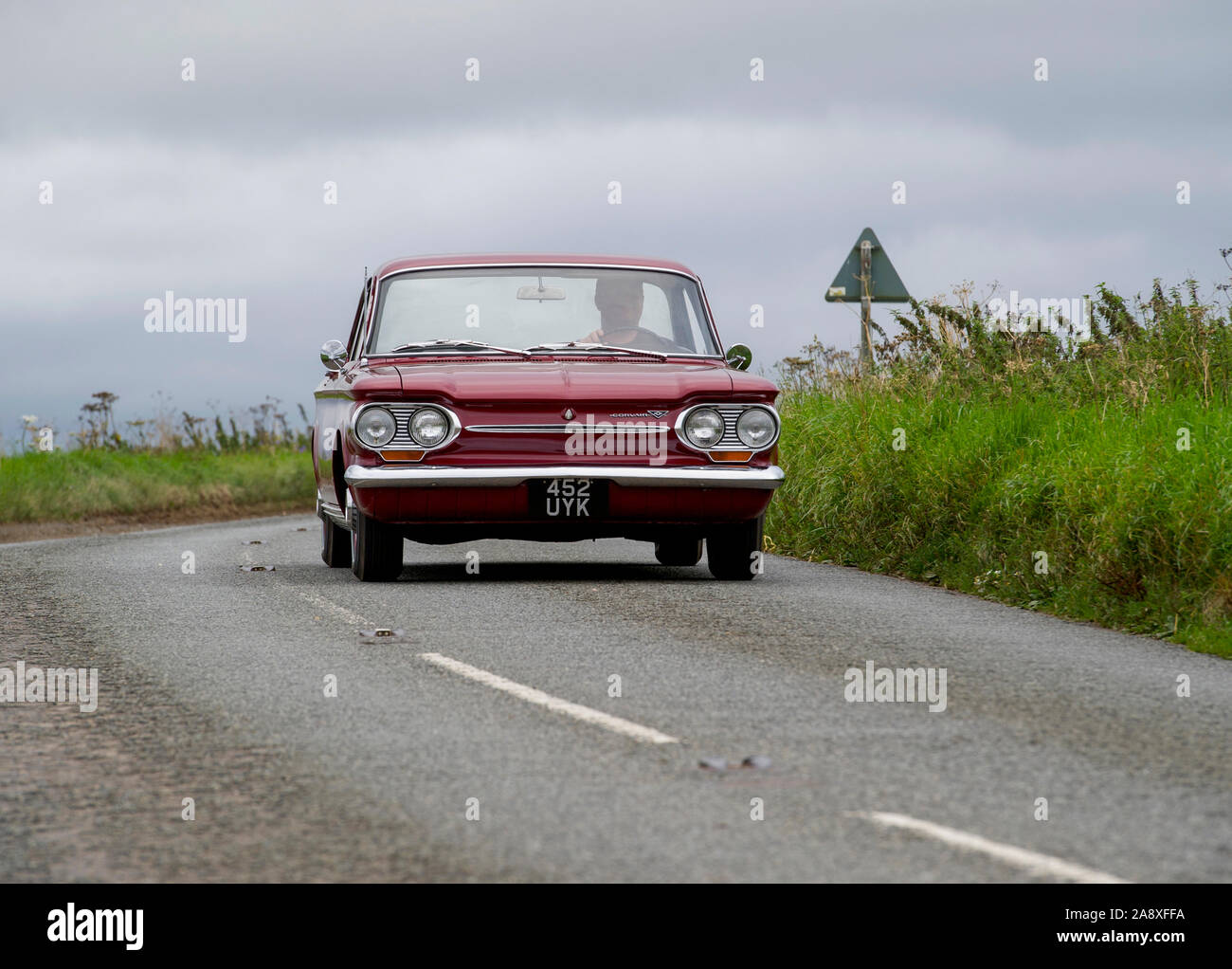 1963 Chevrolet Corvair air cooled rear engined classic American car